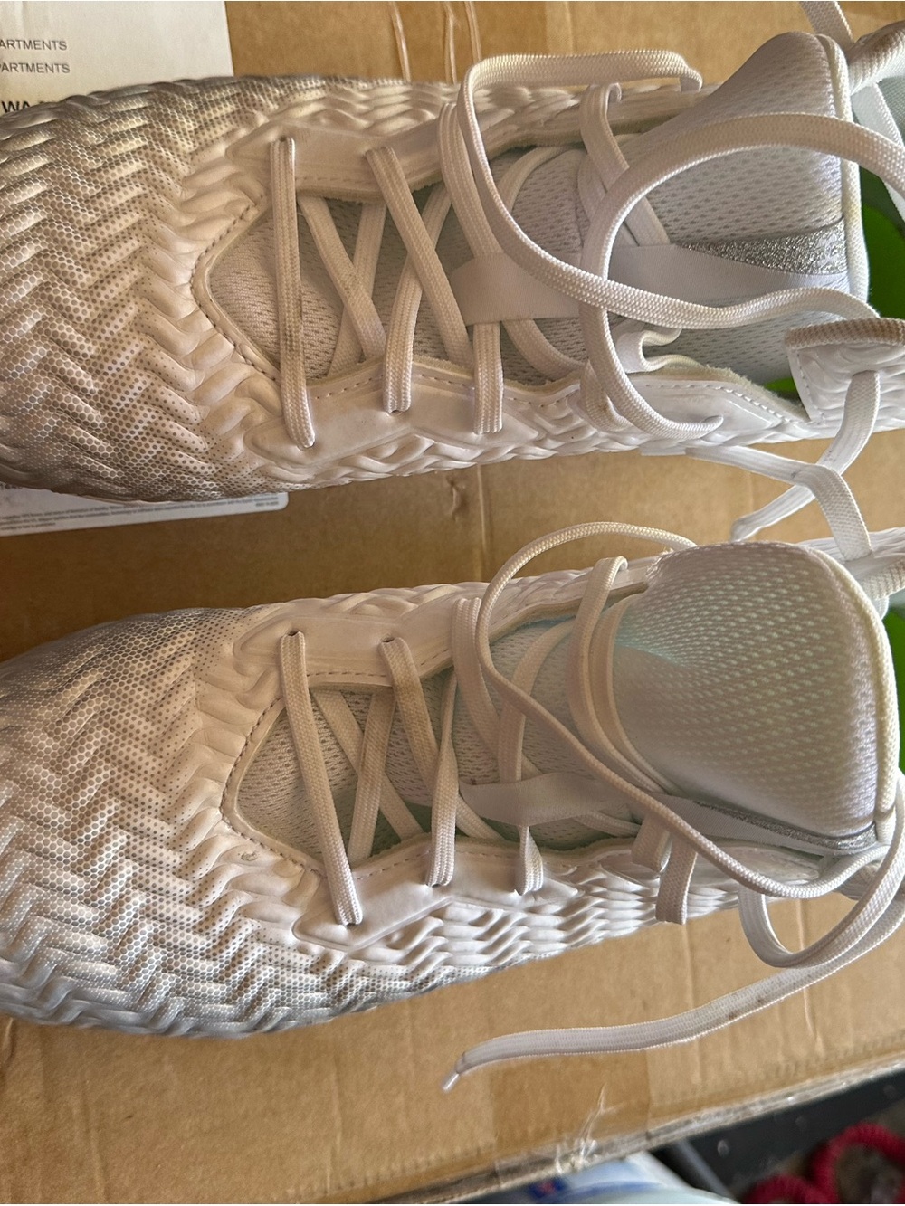 Under Armour White Men’s Athletic Sneakers
